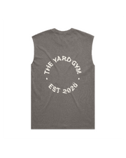 THE YARD GYM TANK - FADED GREY