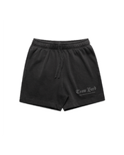 MENS TEAM YARD TRACK SHORT - FADED BLACK