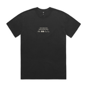 TEAM YARD HYROX TEE - FADED BLACK